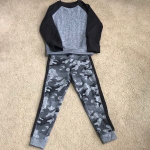 Camouflage Sweater Set